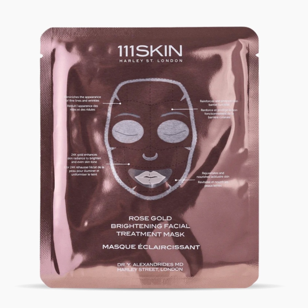 111SKIN Rose Gold Brightening Facial Treatment Mask 3 pack